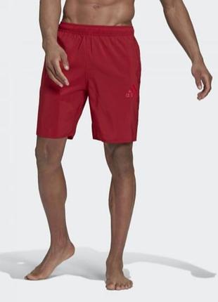 Шорты пляжные adidas solid gu0317 красные размер l новые