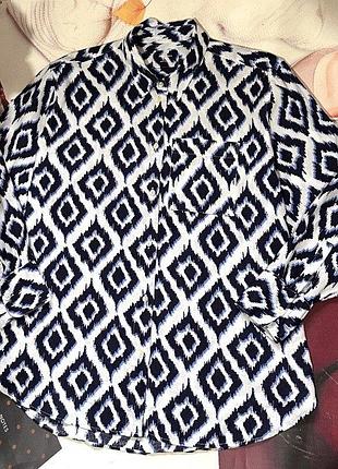 Лляна сорочка marks & spencer, розмір 16/44 або xxl
