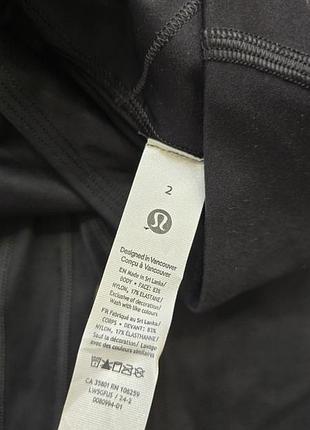 Легінси lululemon breezethrough high-rise tight 28" women 2 black lw5gfus 10
