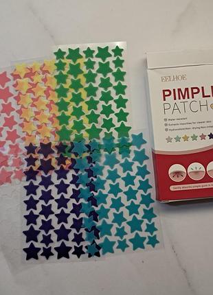 Кольорові патчі від прищів 240 шт. hitworker pimple patches 240 pcs hydrocolloid pimple patch