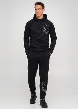 Спортивний костюм чоловічий new balance чорний демісезонний