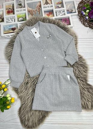 Теплий костюм для дівчинки