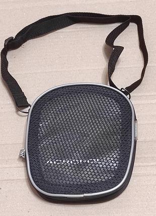 Сумка чохол acropolis для круглого cd mp3 плеєра discman на пояс і плече
