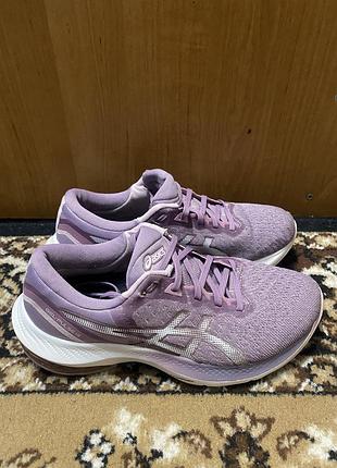 Кросівки asics бузкові