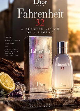 Dior fahrenheit 32 100ml (2007) перша формула
