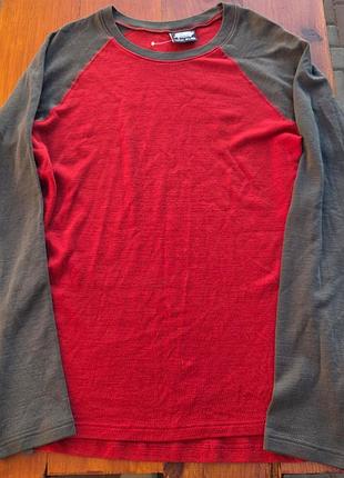 Женский термо лонгслив lundhags 100% merino wool шерсть меиноса 40 / l