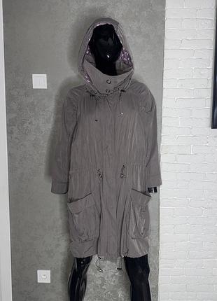 Куртка плащ великого розміру батал betty jackson , xxxxl 56р