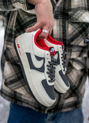 Nike air force red/grey