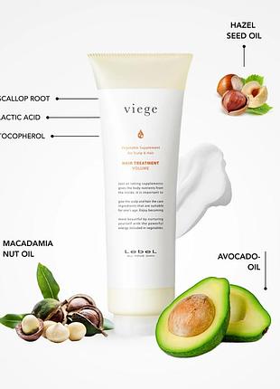 Viege treatment volume маска для об'єму волосся 240ml