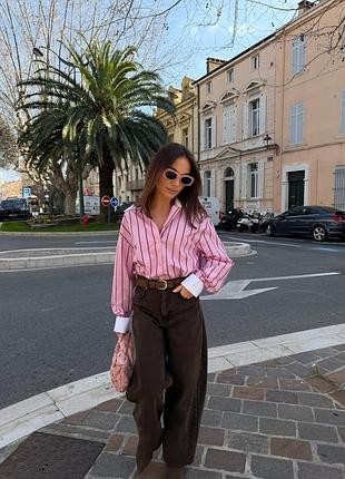 🎀 контрастная рубашка от zara 3