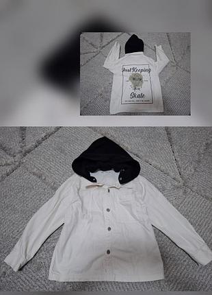Котонова сорочка зара / zara, 8-9y (130cm).