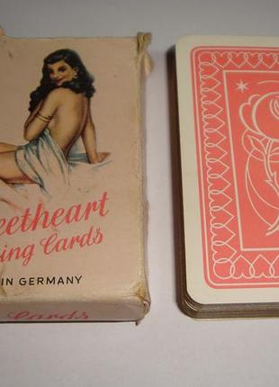 Игральные карты sweetheart, 1964 г.    /гральні карти/