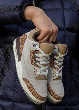 Air jordan retro 3 suede grey\brown