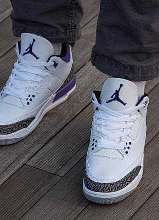 Air jordan retro 3 dark iris 8