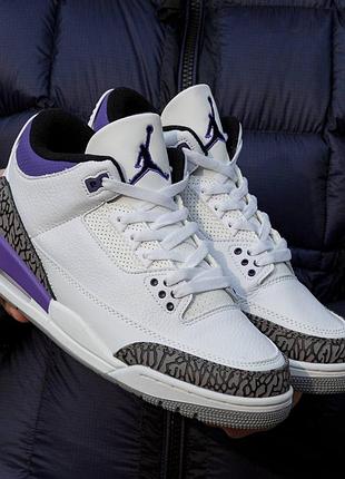 Air jordan retro 3 dark iris 6