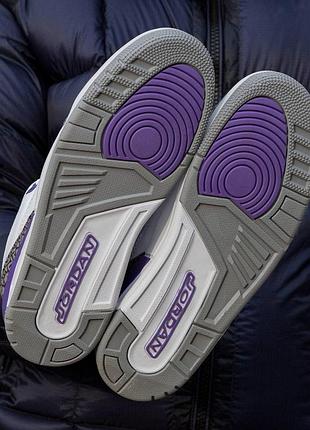 Air jordan retro 3 dark iris 4