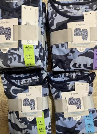 Піжама primark велюрова