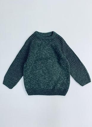 Тепла кофта для хлопчика 1,5 - 2 роки зеленого кольору matalan