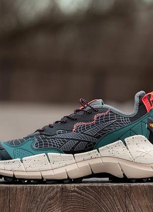 Reebok zig kinetica ii edge 
black blue 9