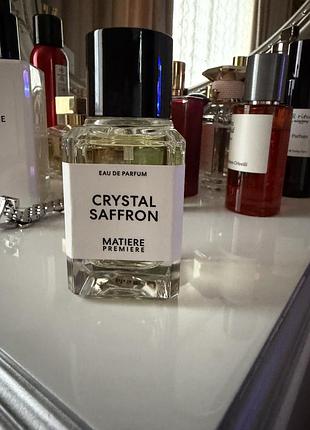 Парфумована вода matiere premiere crystal saffron