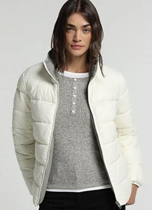 Високоякісний натуральний пуховик куртка стан як новий l/xl lands' end