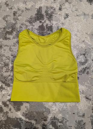 Спортивный топ бесшовный премиального бренда sweaty betty