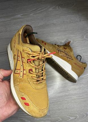 Кросівки asics gel lyte iii, коричневі, розмір 38