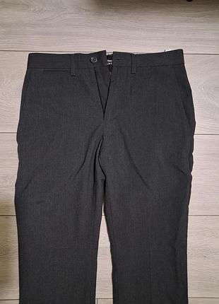Брюки темно-серые в утяжелике cedar woodstate slim fit в утяжелике
