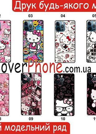 Силиконовый чехол hello kitty хеллоу китти для xiaomi poco c81 pro с рисунком