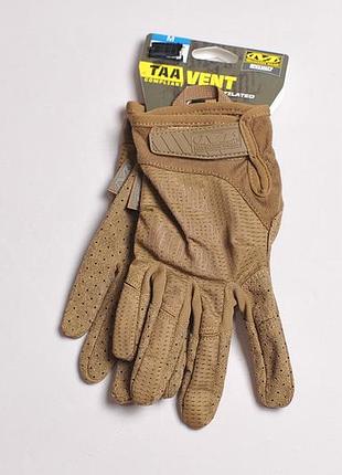 Рукавички тактичні mechanix taa specialty vent. койот - m