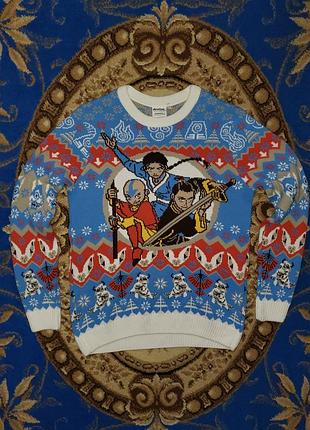 Свитер кофта avatar nickelodion мужской зимний м