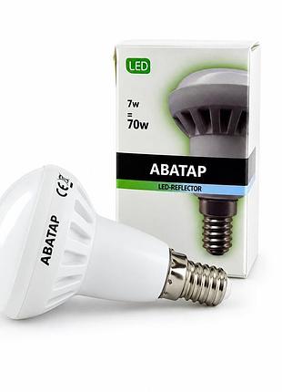 Лампа світлодіодна led аватар 5w r39 e14 6500k st809