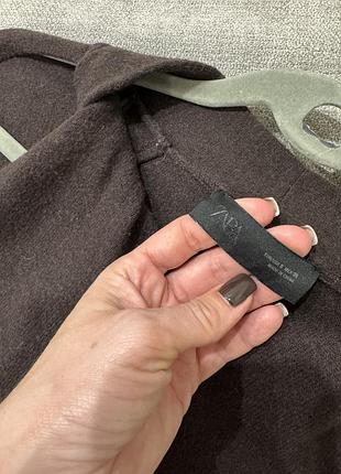 Шоколадний светр zara 3