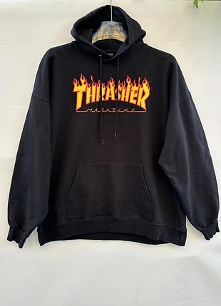 Худі thrasher flame logo hoodie