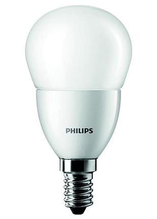 Лампа світлодіодна led philips ess ledlustre 6,5w e14 4000k