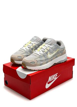 Жіночі кросівки nike p-6000 w light grey beige