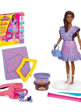 Творчий ігровий набір play-doh barbie fashionista ruffles