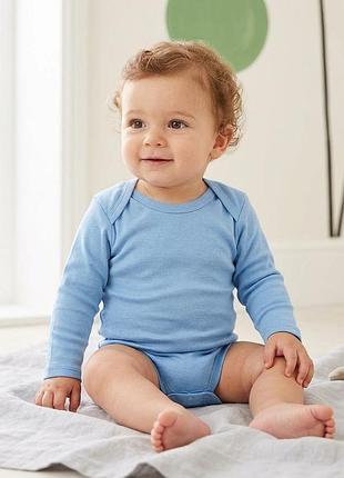 Боді з довгим рукавом джордж для хлопчика 12м - 80 см george бодік