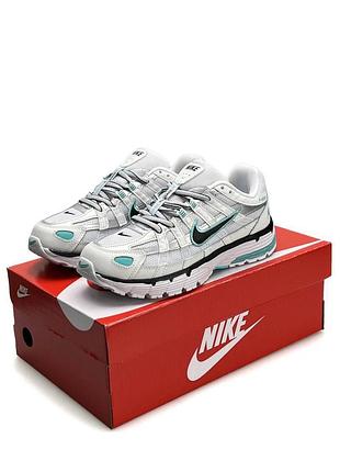 Жіночі кросівки nike p-6000 w white beige mint