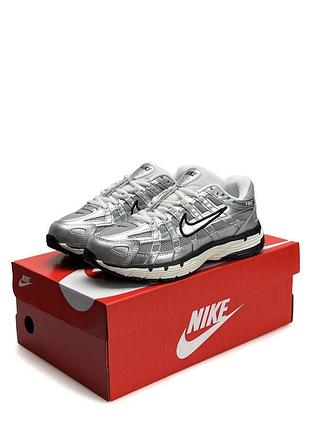 Жіночі кросівки nike p-6000 w silver beige
