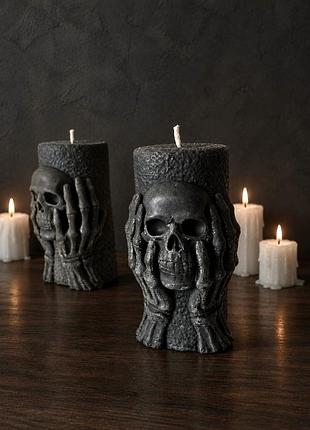 Свічка череп