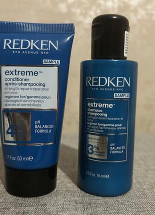 Набір для відновлення пошкодженого волосся redken extreme