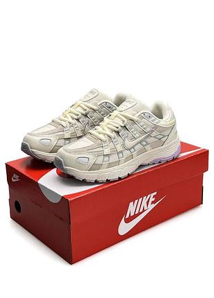 Жіночі кросівки nike p-6000 w beige