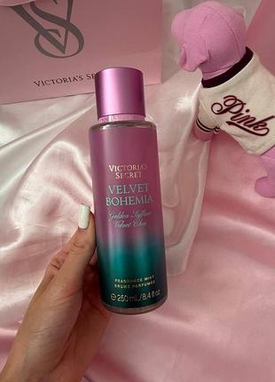 Парфумований спрей для тіла velvet bohemia fragrance mist victoria's secret usa