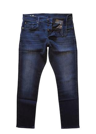 Джинсы мужские g-star raw 3301 straight tapered (51003-6590-89) w34