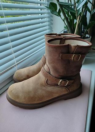 Ugg kinzey weather/оригінальні замшеві напівчоботи, р. 38(24,5)