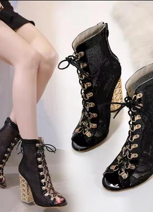 Летние, стильные босоножки в стиле high heels 38 размера!