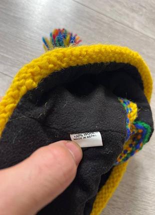 Шерстяная шапка в стиле coogi 4