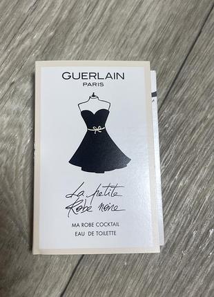 Пробник парфумів guerlain la petite robe noire ma robe cocktail eau de toilette для жінок