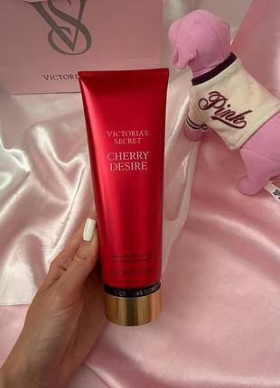 Парфумований лосьйон для тіла cherry desire victoria's secret fragrance lotion, usa